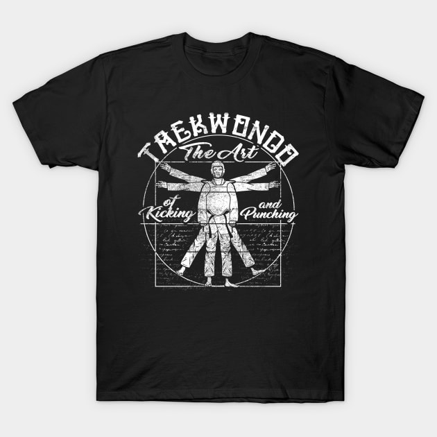 Taekwondo Martial Arts T-Shirt by Jonny1223